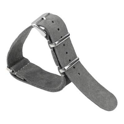 北约NATO麂皮绒皮表带2022mm