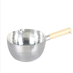 不粘日式雪平锅 熬糖锅 大号牛轧糖 不粘奶锅 黄油融化锅带嘴包邮