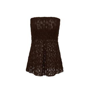 RODERIC WONG2026春季弹力蕾丝两穿多色抹胸可外穿性感风轻奢上衣