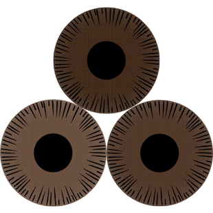 盲片遮瑕医用美容虹膜美瞳遮光片隐型隐形近视眼镜年抛大小直径KW