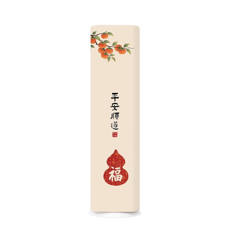 新中式客厅立式空调防尘罩新款