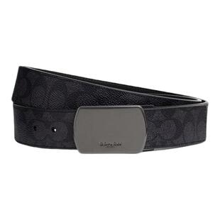 COACH/蔻驰官方 奥莱款男士商务休闲老花双面腰带皮带CY941