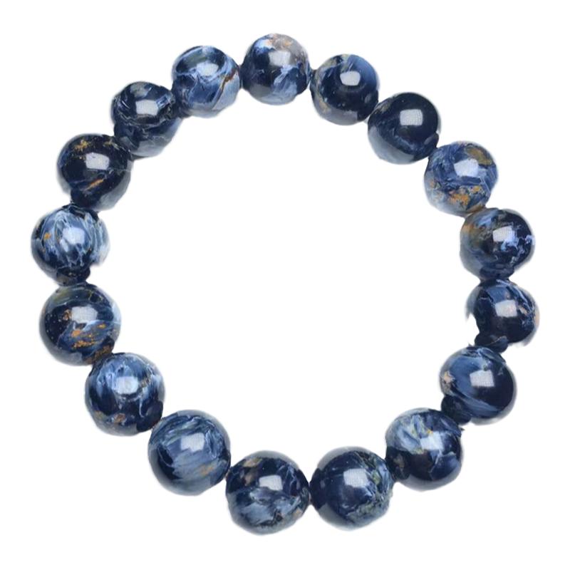 蓝彼得石手链pietersite天然水晶