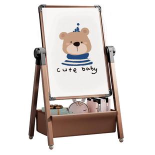 画画板儿童支架式磁性吸小黑板家用教学宝宝玩具涂鸦可擦写字白板
