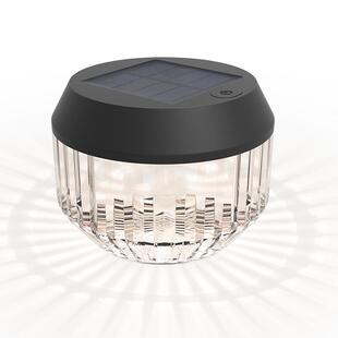 UME太阳能露营小桌灯户外防水小夜灯水晶光效茶几野营照明氛围灯