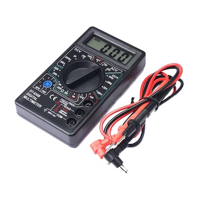 dt830b数字万用表能表测电压电阻