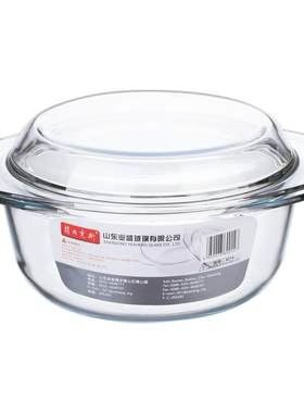 Fenix钢化玻璃煲带盖加厚可加热