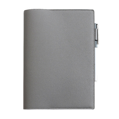 精致皮面定页手帐本hobo封套网格