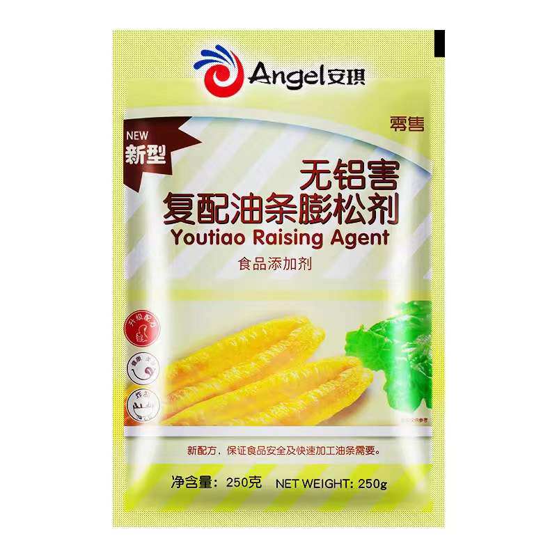 安琪油条膨松剂250g无铝害家用炸油条专用即发粉油条精蓬松剂油果