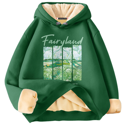 真维斯加绒卫衣男款冬季保暖上衣