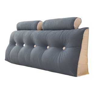 轻奢风靠枕床头大靠背三角床上靠垫护颈榻榻米软包加厚沙发软垫