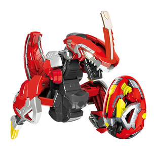 咖宝蛋神变形恐龙蛋玩具车神机器人儿童扭蛋礼物三角龙可动关节