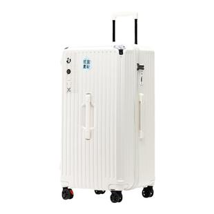 花花公子大容量拉杆箱28寸行李箱减震刹车万向轮密码旅行箱子男女