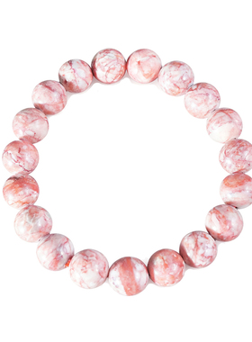 万山天然原矿原石朱砂手串鸡血石本命年手链护身符高含量圆珠子