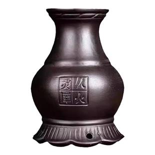 火龙罐中医院专用砭石刮痧一体杯莲花口艾灸罐随身灸家用艾灸器具