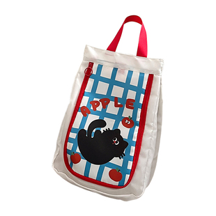 双层鞋袋外出旅游拖鞋行李箱分装鞋子收纳袋手提便携加厚防水鞋包