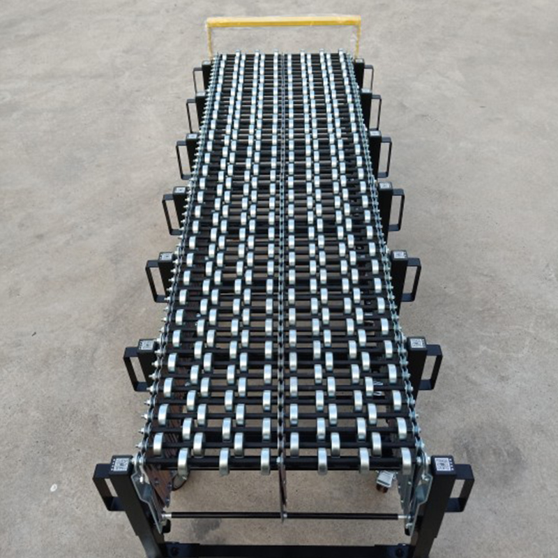 福来轮无动力输送线卸货神器搬运升降输送机滑道下货卸车滑梯i.