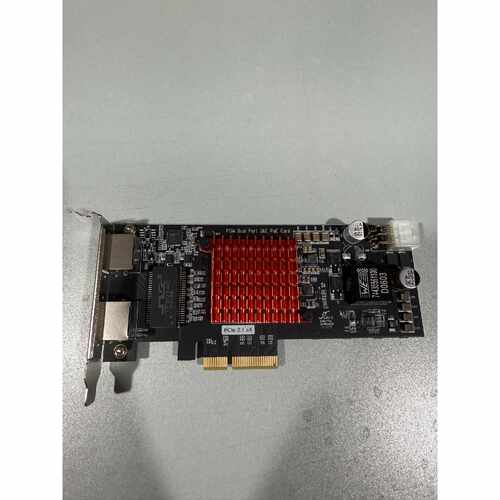 议价-I350T2POEPCIe4x双口千兆POE供电网卡英特