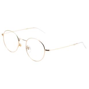 帕莎金丝眼睛镜架男赖冠霖同款帕沙圆形素颜近视小金子的眼镜框女
