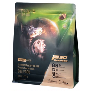 图卡驯鹿全价鲜肉蛋白冻干成犬粮无谷高蛋白友好肠胃呵护关节