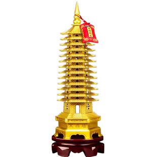 文昌塔摆件铜制纯铜13层的学生用的挂件铜质九层9十三全铜旗舰店