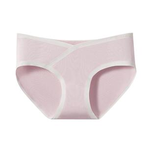 嫚熙莫代尔孕妇内裤女低腰抗菌无痕怀孕早中晚期大码短裤