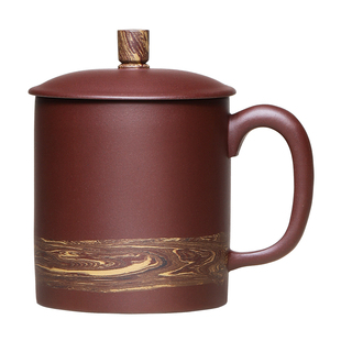 宜兴搅泥紫砂杯子原矿纯手工男女士个人专用高端正品家用泡茶水杯