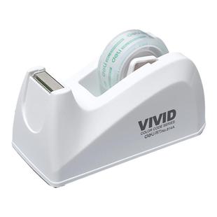 得力透明胶带切割器小号胶布切割器胶带座胶带切割机撕断器小型透明胶带纸切割器胶带台架透明胶纸台大号文具