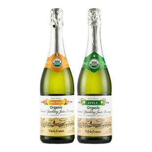 沃迪安无醇起泡酒法国进口无酒精甜型气泡葡萄酒果酒苹果红酒礼盒