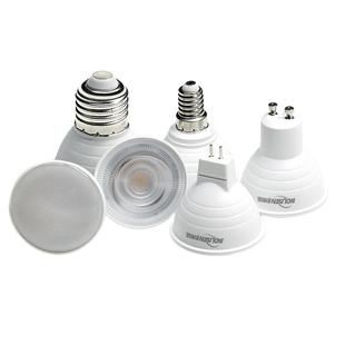 LED餐厅吧台全光谱2700K3500K螺口E27E14卡口B22GU10MR16泛光灯杯