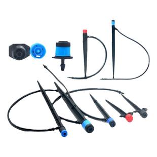 果树自动灌溉可调涌泉喷头地插滴灌360度可调滴头短地插微喷头套