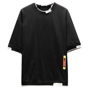 日本朝日啤酒T恤asahi日文beer字母印花日系宽松男女上衣短袖休闲