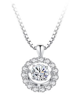 PT950铂金吊坠女款铂金项链纯金