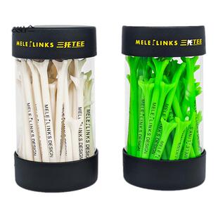 MELE LINKS/美乐高尔夫球TEE组合装三托TEE 塑料耐用golf球托球钉