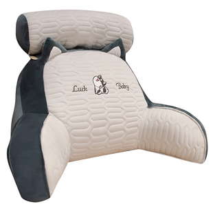 乳胶靠枕床头软包大靠背垫榻榻米飘窗护腰靠垫沙发座椅抱枕女新款