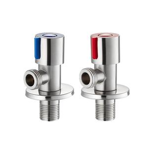 箭牌卫浴热水器双出水角阀不锈钢三角阀一进一出水阀开关