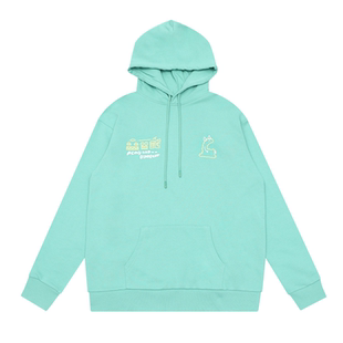 PCMY叉叉人小怪兽连帽卫衣男女情侣宽松潮牌春季休闲印花帽衫外套