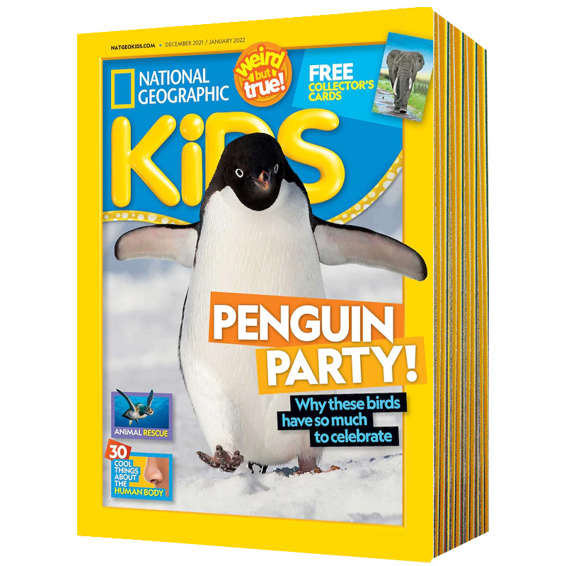 【单期可选】National Geographic Kids 美国国家地理杂志少儿版2023/24年月刊9-15岁儿童英语课外科普科学英文杂志