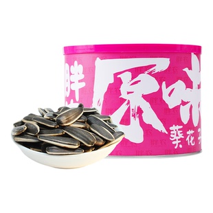 胖农198g罐装葵花籽巴盟特产八分熟大瓜子酒吧休闲零食2025年新货