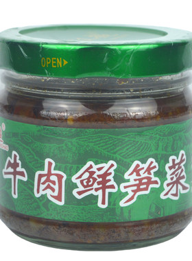 汉超牛肉鲜笋菜拌饭拌面酱