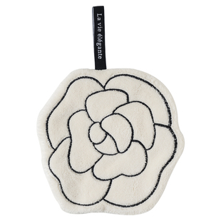 厨房擦手布挂式擦手巾高级感创意卫生间珊瑚绒速干小毛巾可爱抹布