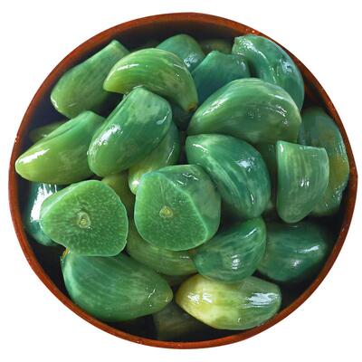 腊八蒜下饭菜开胃菜酸脆可口解腻