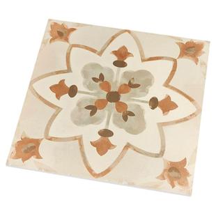 法式复古小花砖300x300全瓷3C附录G厨房卫生间阳台奶茶店哑光瓷砖