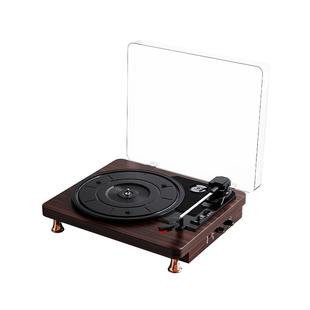 日本进口黑胶唱片机复古留声机蓝牙音箱客厅欧式便携电唱机音响LP