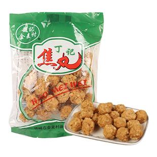 开袋即食小焦丸商用酸辣汤丸子汤干吃嘎吱脆五香味火锅丸子特产