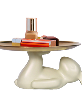 入户钥匙收纳兔子电视柜家居装饰