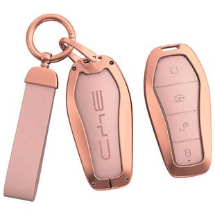 比亚迪海鸥钥匙套元宋pro秦plus唐e2汉dmi海豚海豹高级车金属壳扣