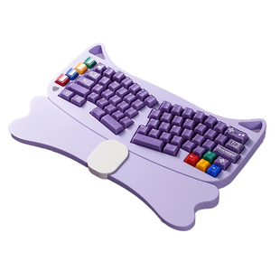 Corgi Fairlady Alice柯基三模无线客制化RGB热插拔机械键盘套件