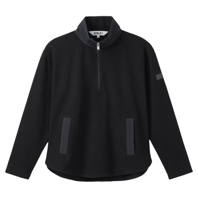 AIGLE女士半拉链抓绒衣户外保暖