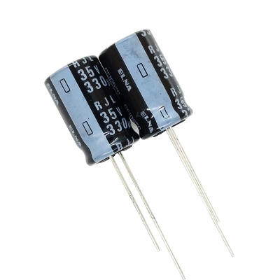 50只elna电容35V330UF滤波10*16